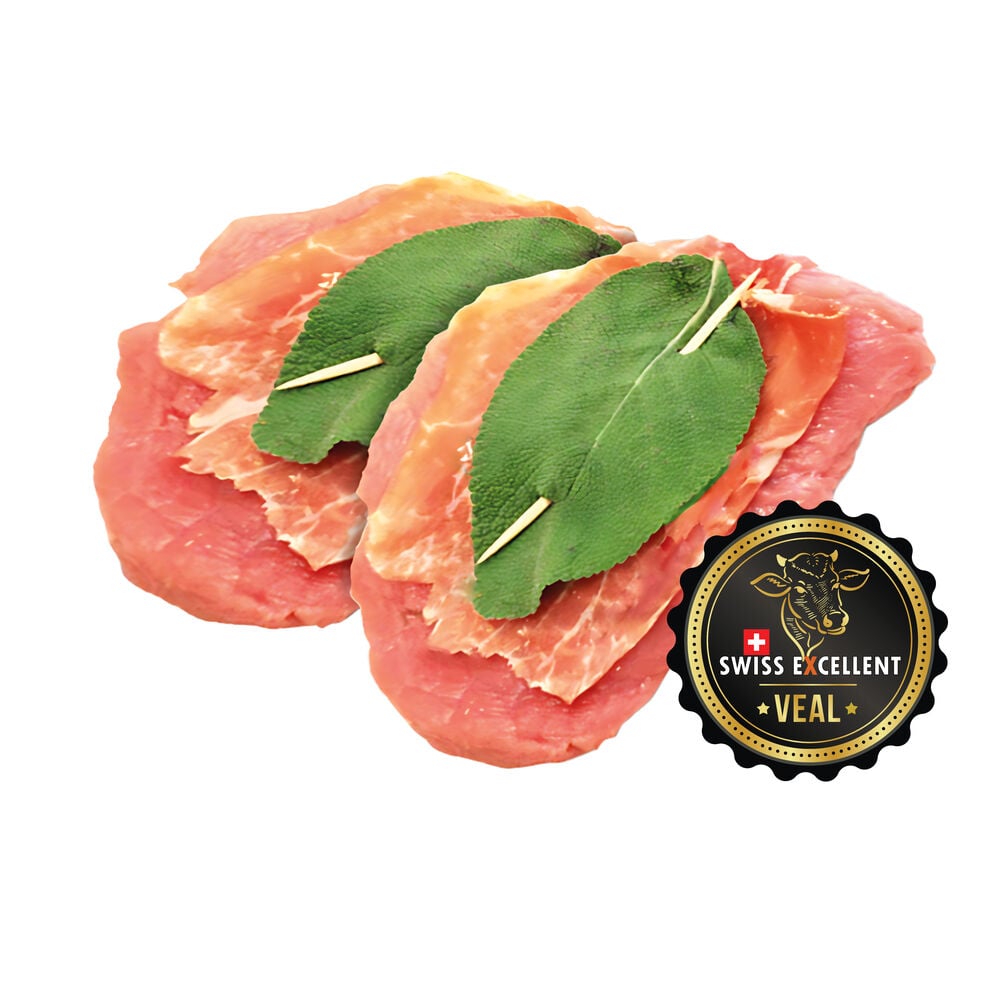 Kalbs-Saltimbocca excellent	