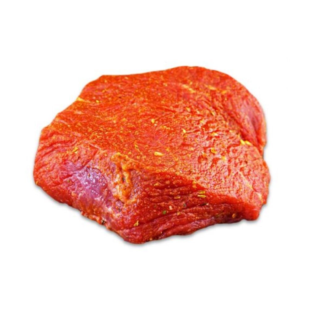 Rinds-Steak (Huft) gewürzt